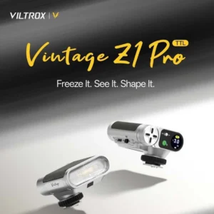 VILTROX Vintage Z1 Pro TTL Retro On-Camera Flash