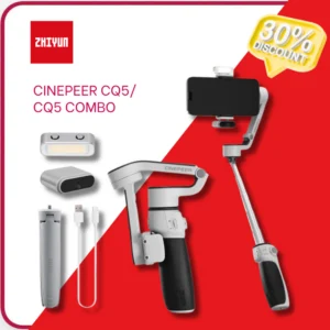 ZHIYUN CINEPEER CQ5 - Gimbal Chống Rung 3 Trục Dành Cho Điện Thoại - Hàng Chính Hãng