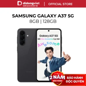 Điện Thoại Samsung Galaxy A37 5G 8GB | 128GB - Exynos 1480, Pin 5000 mAh, NFC - Hàng Chính Hãng