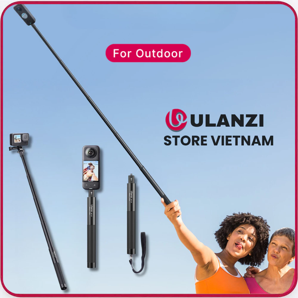 ULANZI MT-57 (80cm) / MT-58 (120cm) - Gậy Chụp Hình Selfie Đa Năng