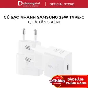 [Quà Tặng] Củ Sạc Nhanh Samsung 25W Type-C Super Fast Charging EP-T2510 - Hàng Chính Hãng