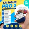 Tai Nghe Bluetooth Pro 2 ANC Chống Ồn Xuyên Âm Bluetooth 5.3 Popup Cảm Ứng Cho iPhone Android Định Vị Đổi Tên
