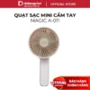 Quạt Sạc Cầm Tay Mini Magic A-011 - 3 Cấp Độ Gió, Nhỏ Gọn, Pin Sạc Tiện Lợi - Hàng Chính Hãng