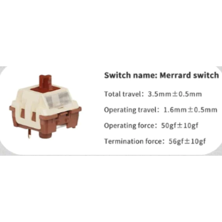 Combo 30 Switch Linear 3 pin Ajazz Maillard và Ajazz Fyling Fishing - Tuổi thọ 100tr lượt nhấp