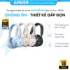 Tai nghe bluetooth soundcore Space One chống ồn chủ động tới 98%, thời lượng phát tới 40H, thiết kế gấp gọn- A3035
