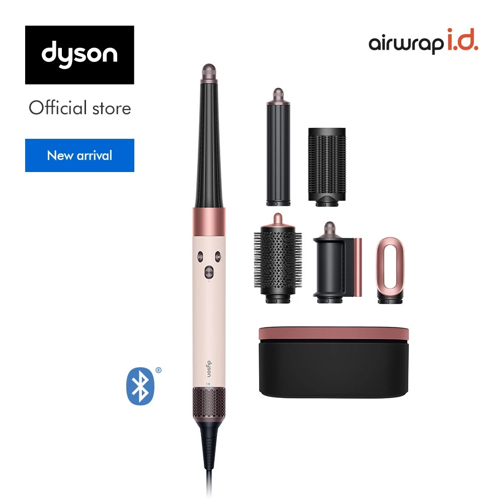 Máy tạo kiểu tóc thông minh Dyson Airwrap i.d.™ HS08 Straight + Wavy (Ceramic Pink)