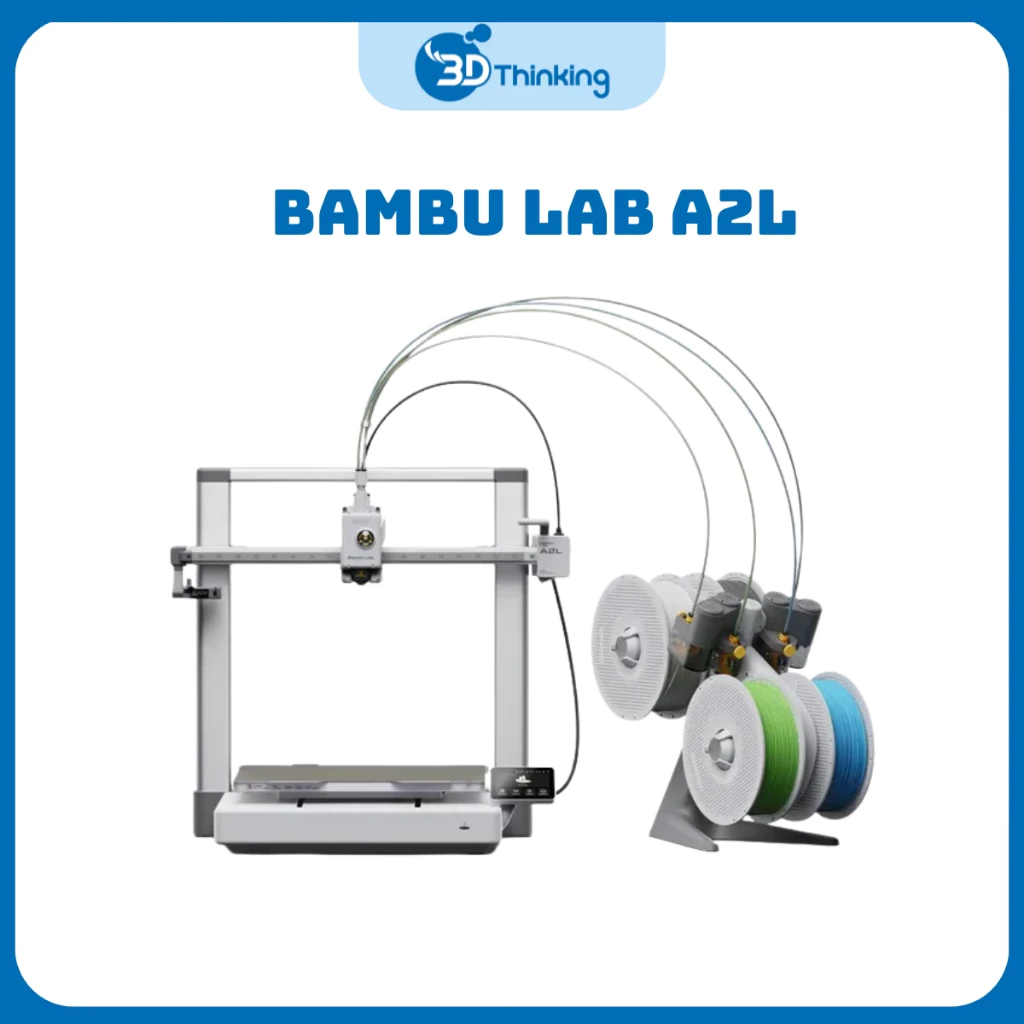 Máy In 3D FDM Nhiều Màu Bambu Lab A2L Combo Khổ Lớn - Chính Hãng Quốc Tế