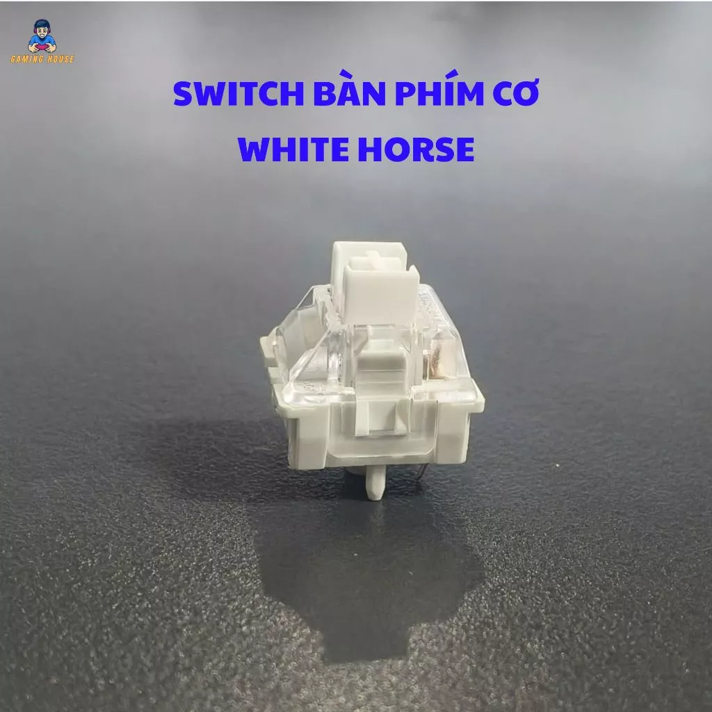 Combo Switch Linear bàn phím cơ White Horse - Pre lube - 5pin - Switch cusmtom bàn phím cơ