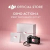 Set quà tặng Osmo Action 6 chụp ảnh đường phố, CMOS 1.1 inch | Quay slow motion 32x | Bộ nhớ trong 50GB