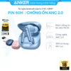 Tai nghe bluetooth không dây ANKER Soundcore Liberty 4 NC chống ồn cao cấp, Hi-Res LDAC, Bluetooth 5.3, pin 50H - A3947