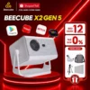 Máy Chiếu Mini BEECUBE X2 MAX Gen 5 Hệ Điều Hành Android + Kết nối Điện thoại - BH 12 Tháng