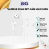 Tai Nghe Chân Dẹt Cắm Nghe Luôn Không Cần Kết Nối Bluetooth Cho 7 Đến 14 PRM-Có Đàm Thoại