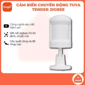 Cảm biến chuyển động Tuya Tender zigbee, 4 trạng thái độ nhạy cao, tương thích Apple Homekit