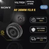 VILTROX AF 26mm F2.8 EVO Full-Frame for Sony E-Mount - HÀNG CHÍNH HÃNG
