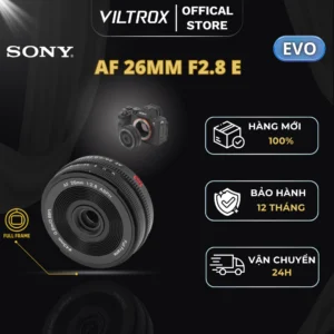 VILTROX AF 26mm F2.8 EVO Full-Frame for Sony E-Mount - HÀNG CHÍNH HÃNG