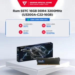 Ram SSTC 16GB / 8GB DDR4 3200MHz (U3200A-C22-16GB / 8GB) BH 36 Tháng