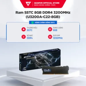 Ram SSTC 8GB DDR4 3200MHz (U3200A-C22-8GB) 1 Thanh / 2 Thanh BH 36 Tháng