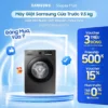 Máy Giặt Samsung Cửa Trước 9.5 kg WW95TA046AX/SV - Giặt Hơi Nước Diệt Khuẩn, màu Inox