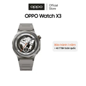 Đồng hồ OPPO Watch X3 (OWWE261) có kết nối NFC, Wifi - Hàng chính hãng