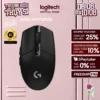 Chuột gaming không dây Logitech G G305 LIGHTSPEED - Hero 12K DPI, Nhẹ 99g, 6 nút lập trình, Pin 250h