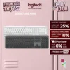 Bàn phím không dây Logitech K950 Signature Slim - Kết nối đa thiết bị, Gõ yên tĩnh, Bluetooth