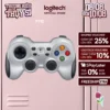 Tay cầm chơi gaming console không dây Logitech F710 - USB 2.4Ghz, 4 phím di chuyển D-Pad