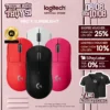 Chuột gaming không dây Logitech G Pro X Superlight - Siêu nhẹ, 5 nút lập trình, pin lâu