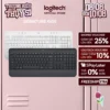 Bàn Phím Không Dây Logitech Signature K650 - Bàn phím số phụ, gác tay tích hợp, Bluetooth & USB Bolt