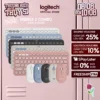 Pebble 2 Combo, Bàn phím Bluetooth Logitech K380s và chuột Logitech M350s - Yên tĩnh, Easy-Switch