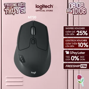 Chuột không dây đa thiết bị LOGITECH M720 Bluetooth