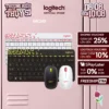 Combo chuột phím không dây Logitech MK240 - nhỏ gọn, 1 đầu thu USB, pin lâu