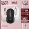 Chuột không dây bluetooth Logitech Signature M650 - SmartWheel, giảm ồn, tùy chỉnh các nút