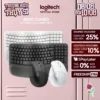 Combo Công thái học - Bàn phím Logitech Wave Keys và Chuột Logitech Lift Vertical