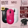 Chuột Gaming không dây Logitech G PRO 2 LIGHTSPEED, Switch LIGHTFORCE, Hero 2 32k DPI, USB-C