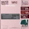 Bàn phím cơ không dây Logitech MX Mechanical – Tactile, chiếu sáng nền, sạc USB-C, mac OS | Win