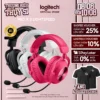 Tai nghe gaming không dây Logitech G Pro X 2 LIGHTSPEED Âm vòm DTS Bluetooth/USB