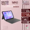 Bao da case iPad kiêm bàn phím Logitech Combo Touch cho iPad Pro 11 inch (M4) (2024) | iPad Pro 13 inch (M4) 2024