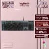 Bàn phím cơ Gaming có dây Lowprofile Logitech G G915 X Fullsize, Mũ phím PBT, nút lập trình, RGB