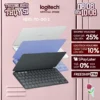 Bàn phím Bluetooth Logitech Keys To Go 2 - Siêu mỏng nhẹ 222g, đa thiết bị, Win | macOS