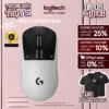Chuột Gaming không dây Logitech G Pro X2 SUPERSTRIKE LIGHTSPEED - Siêu nhẹ 61g, hiệu suất nhanh, USB-C