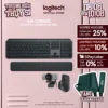 Combo Chuột & Bàn Phím Bluetooth Logitech MX Keys S Combo | Webcam Logitech MX BRIO Ultra HD 4K