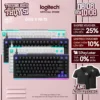 Bàn phím Cơ Gaming Logitech G512 X 75 | 98 DUAL SWAP - Analog TMR, tần số 8K, tùy chỉnh 0,1-4,0mm, RAPID TRIGGER