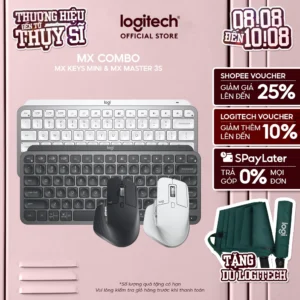 Combo bàn phím Logitech MX Keys Mini và chuột Logitech MX Master 3S