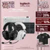 Combo bàn phím, tai nghe gaming không dây Logitech PRO X TKL LIGHTSPEED, PRO X 2 LIGHTSPEED, âm vòm DTS, RGB, Bluevoice