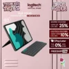 Logitech Flip Folio, Bao da kiêm bàn phím cho iPad Pro 11-13 inch (M4 & M5) & iPad Air 11-13 inch (M2 & M3) Thế hệ thứ 5
