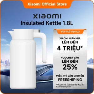 Xiaomi Insulated Kettle 1.8L | Vòi rót chống chảy ngược | Khóa giữ nhiệt hiệu quả | Lớp trong bằng thép không gỉ 316L