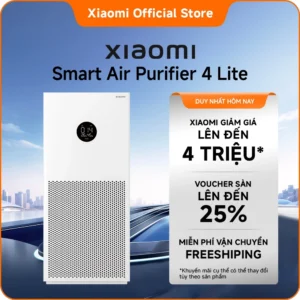 Máy lọc không khí Xiaomi Smart Air Purifier 4 Lite|Lọc hạt mịn 0.3μm, điều khiển cực tiện lợi I Khử mùi