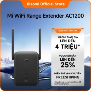 Mi WiFi Range Extender AC1200 | Wi-Fi tốc độ cao ở mọi ngóc ngách trong nhà | Đảm bảo kết nối tối ưu | Chỉ báo tín hiệu