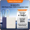 Xiaomi 33W Power Bank 10000mAh (Integrated Cable) |Công suất sạc nhanh lên đến 33W|Sạc đến 3 thiết bị cùng