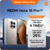 Điện thoại thông minh REDMI Note 15 Pro 5G(8+256GB|12+256GB|12+512GB)|Pin lớn 6580mAh